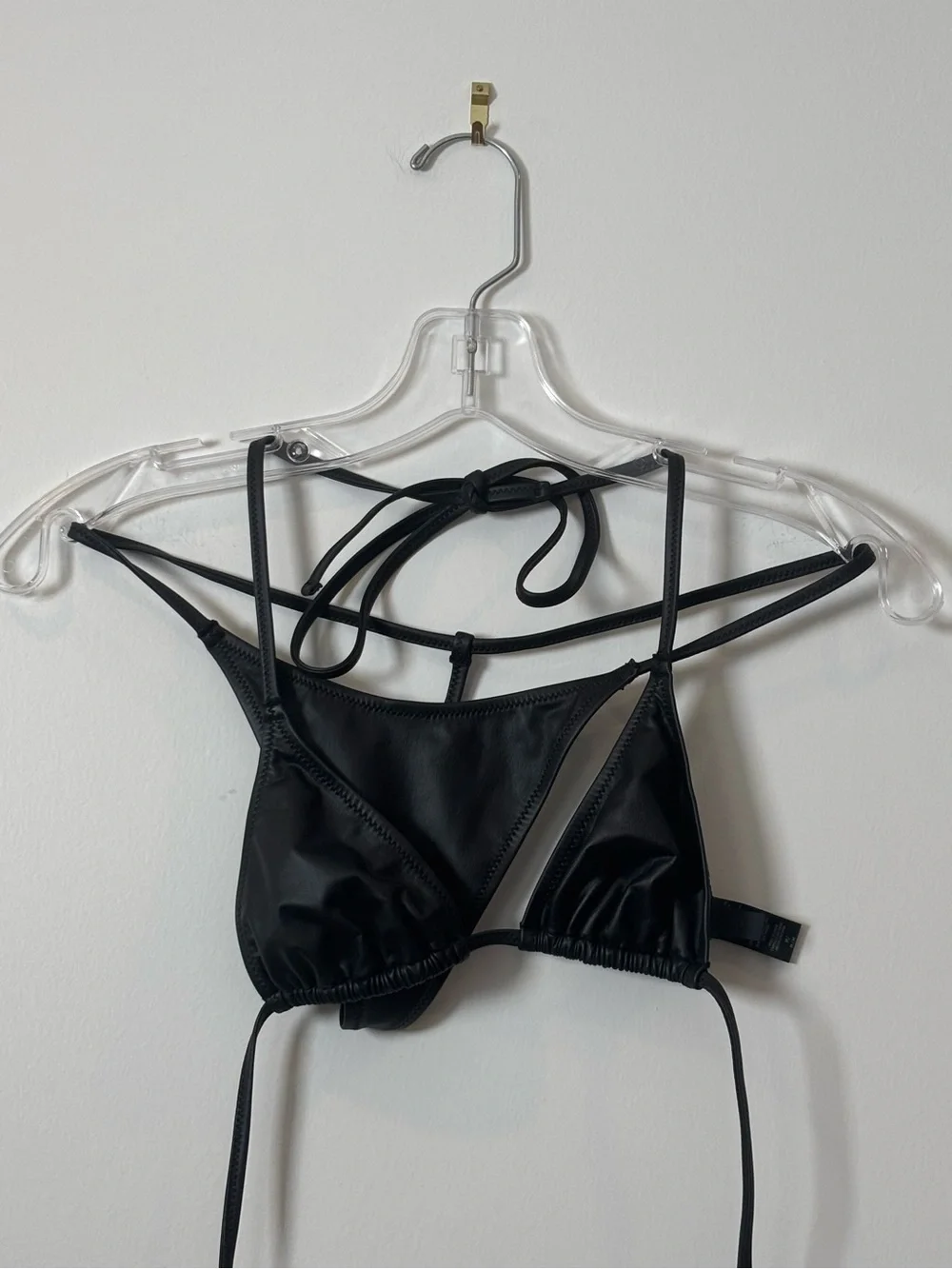 SKIMS Matte Black Bikini